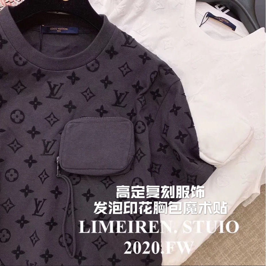Europe Station New Three-dimensional Letter Sky Star Short Sleeve Foam Printing Chest Bag Removable Pocket T-shirt for Men and Women, White;black
Europe Station New Three-dimensional Letter Sky Star Short Sleeve Foam Printing Chest Bag Removable Pocket T-shirt for Men and Women, White;black