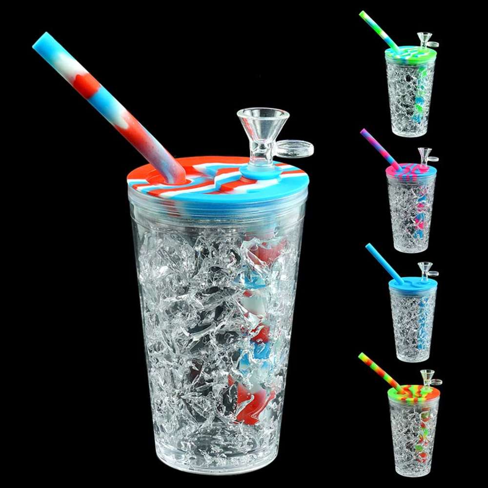 Summer style drink cup Water Silicone Rig Oil herb bubbler bowl silicone Mini Pipe Recycler 157mm*68m
Summer style drink cup Water Silicone Rig Oil herb bubbler bowl silicone Mini Pipe Recycler 157mm*68m