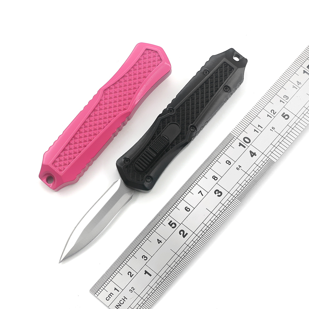 BM 4-Color Mini Portable Quick-Opening Double Action Automatic Knife 440 Blade Non-Slip Handle Outdoor EDC Camping Multi-Function Tool
BM 4-Color Mini Portable Quick-Opening Double Action Automatic Knife 440 Blade Non-Slip Handle Outdoor EDC Camping Multi-Function Tool