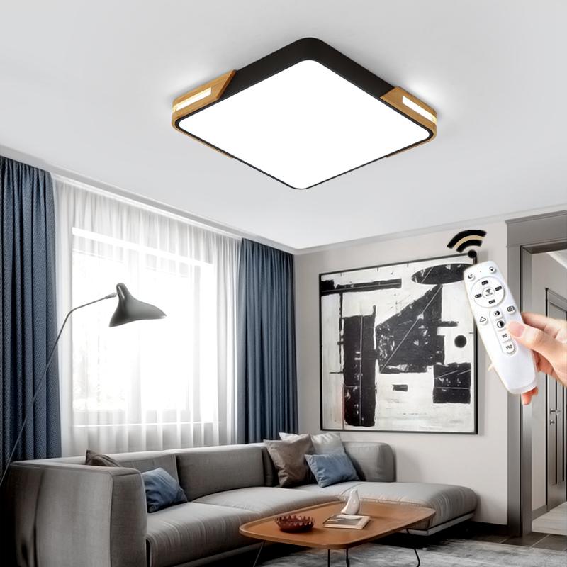 Ceiling Lights Nordic Square Round Wooden Led Chandelier Modern Ligth Lamp With Remote Control For Living Room Loft Bedroom Black White
Ceiling Lights Nordic Square Round Wooden Led Chandelier Modern Ligth Lamp With Remote Control For Living Room Loft Bedroom Black White