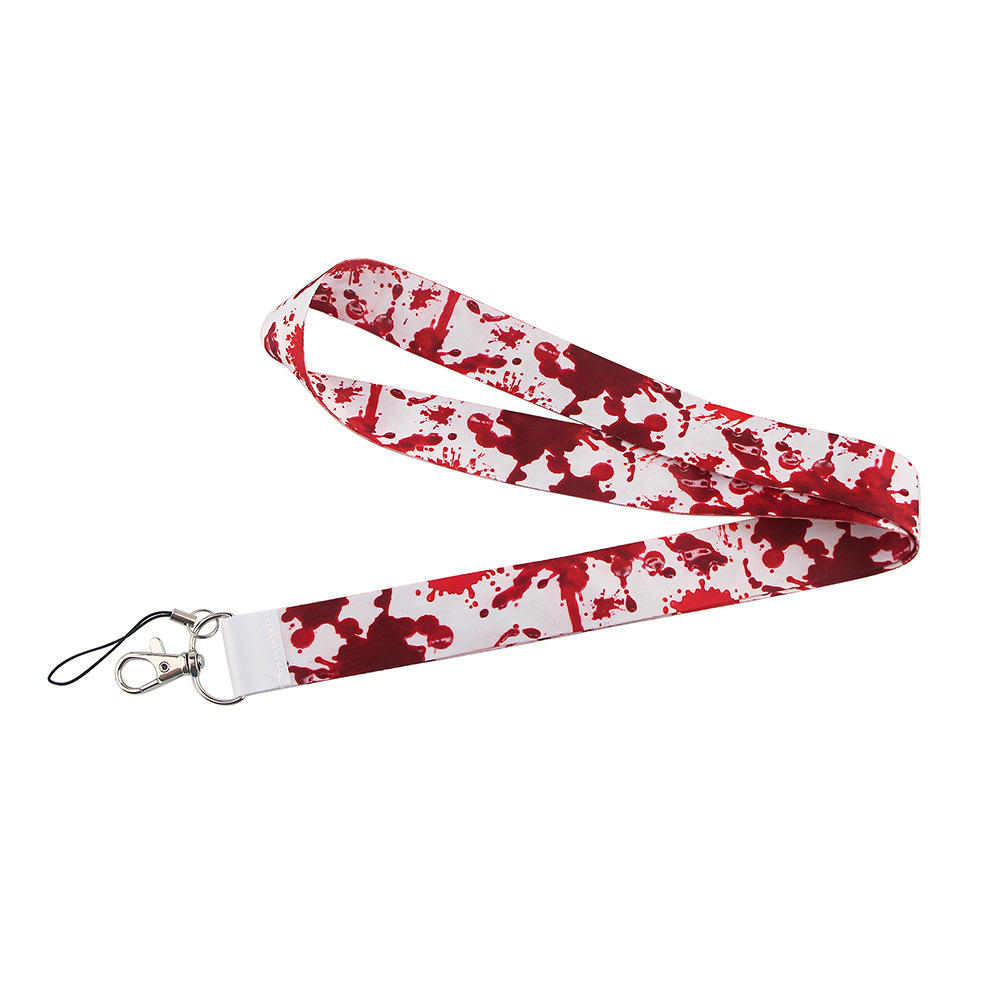 Horror Blood Splatter Strap Premium Lanyard Key ID Lanyards Neck Chain Holder Wristlet for Women Men Gifts 97215
Horror Blood Splatter Strap Premium Lanyard Key ID Lanyards Neck Chain Holder Wristlet for Women Men Gifts 97215