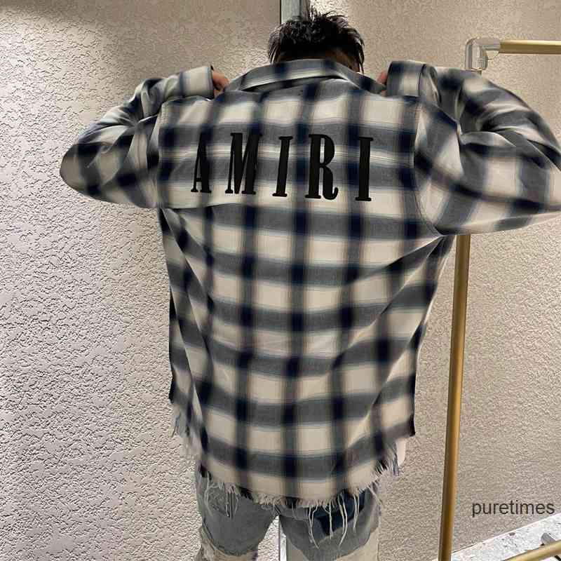 Amri Amir t Shirts Mens Amiry 21 Awt New Plaid Collage Letter Tassel Shirt Men' and Women' Loose Long Sleeve Pocket Coat, Blue and white
Amri Amir t Shirts Mens Amiry 21 Awt New Plaid Collage Letter Tassel Shirt Men' and Women' Loose Long Sleeve Pocket Coat, Blue and white