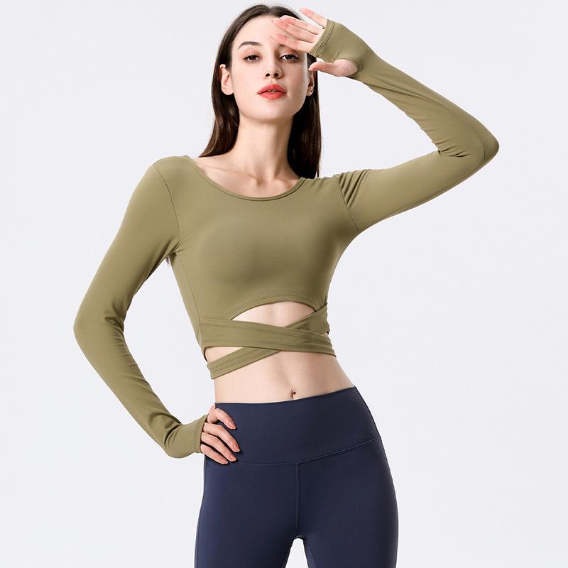Yoga Outfit Sport Top Long Sleeve Shirt Fashion Women Gym Activewear Workout Crop Nepoagym Fitness
Yoga Outfit Sport Top Long Sleeve Shirt Fashion Women Gym Activewear Workout Crop Nepoagym Fitness