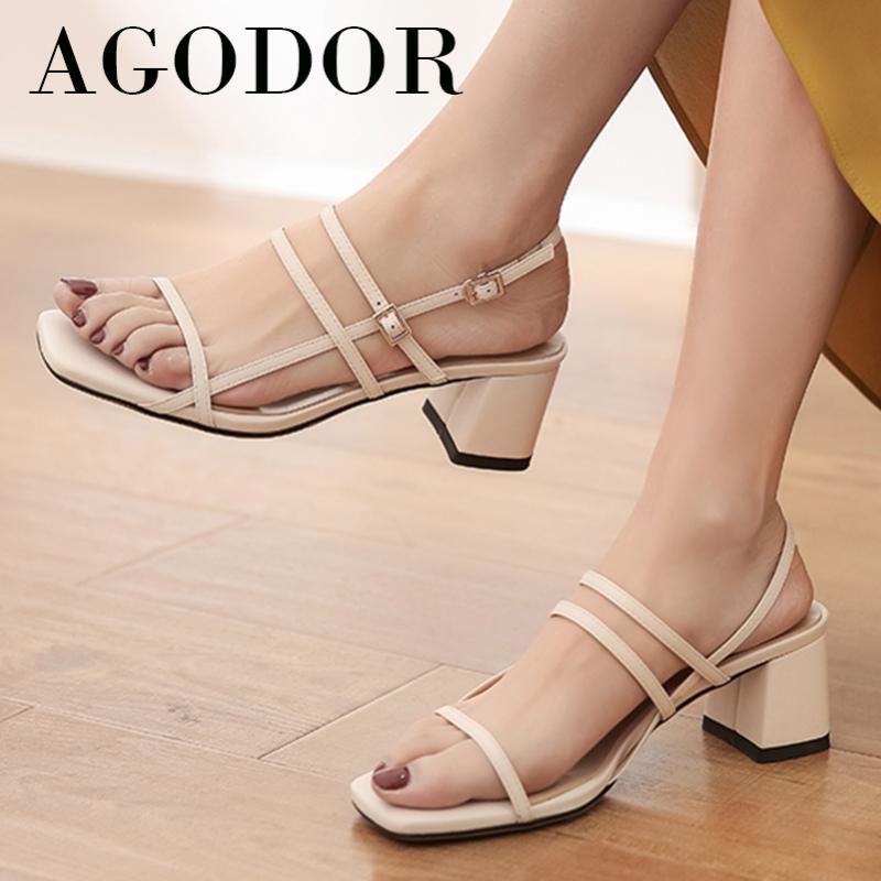 Real Leather Sandals Woman Shoes Square Toe High Heels Narrow Bnad Thick Heel Buckle Female Footwear Apricot 43, Black
Real Leather Sandals Woman Shoes Square Toe High Heels Narrow Bnad Thick Heel Buckle Female Footwear Apricot 43, Black