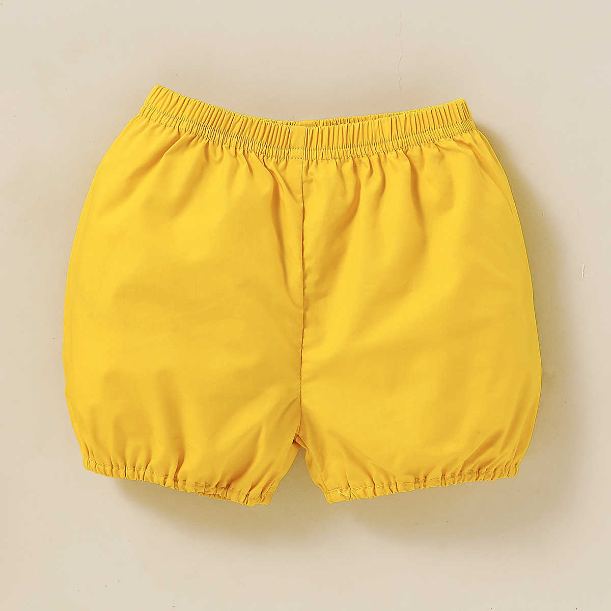 Baby Sunflower Outfit Korean Girl Clothes born Knitted Bloomers Kids Girls Outfits 210529