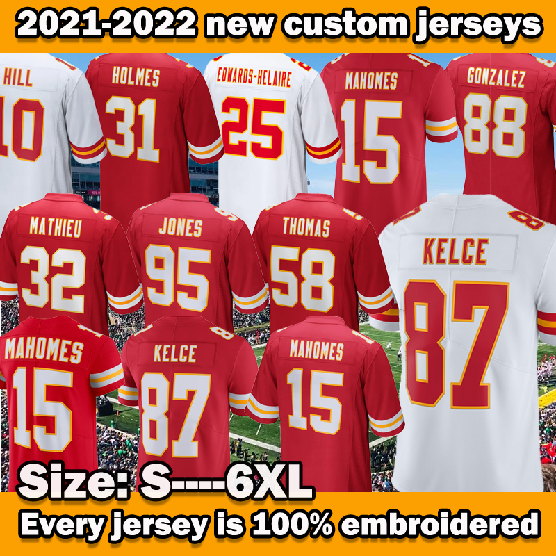 Men' 88 Tony Gonzalez Football Shirt 58 Derrick Thomas Women' 31 Priest Holmes Jersey Patrick Mahomes Travis Kelce Tyreek Hill Tyrann Mathieu Chris Jones Jerseys, Choose the style of jersey you like
Men' 88 Tony Gonzalez Football Shirt 58 Derrick Thomas Women' 31 Priest Holmes Jersey Patrick Mahomes Travis Kelce Tyreek Hill Tyrann Mathieu Chris Jones Jerseys, Choose the style of jersey you like