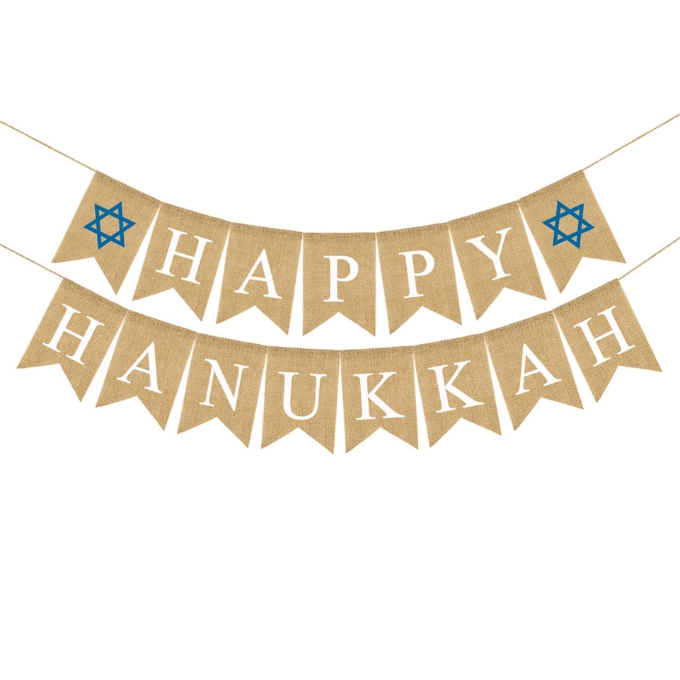 Liene Happy Hanukkah Flag String Celebrating Chanukah the Festival of Lights Linen Banner Winter Garden Yard House Banners Wall Home Jewish
Liene Happy Hanukkah Flag String Celebrating Chanukah the Festival of Lights Linen Banner Winter Garden Yard House Banners Wall Home Jewish