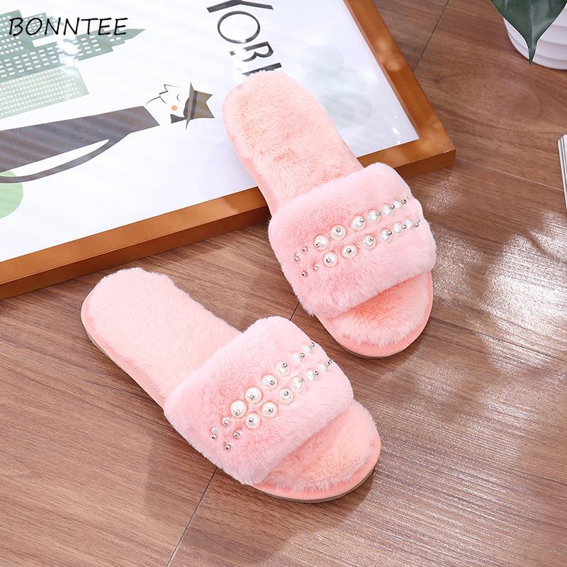 Winter Slippers Women Fashion Thick Bottom Faux Fur Sweet Home Slipper Leisure Non-slip Flat Chic Womens Indoor Shoes, Black
Winter Slippers Women Fashion Thick Bottom Faux Fur Sweet Home Slipper Leisure Non-slip Flat Chic Womens Indoor Shoes, Black