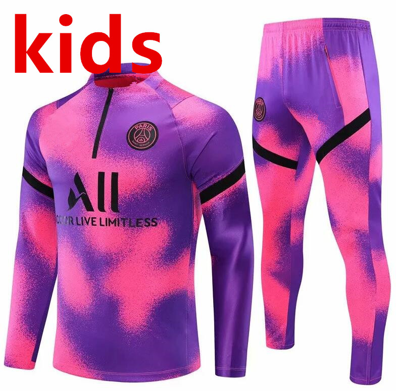 2021 2022 kids paris tracksuit training suit soccer Jersey 21/22 boys chandal futbol Maillot de football adult training suit, Black;yellow
2021 2022 kids paris tracksuit training suit soccer Jersey 21/22 boys chandal futbol Maillot de football adult training suit, Black;yellow