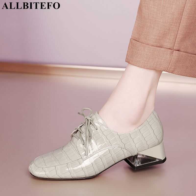 ALLBITEFO size 34-41 lace-up comfortable real genuine leather women high heel shoes spring fashion women heels basic shoes pumps 210611, As picture
ALLBITEFO size 34-41 lace-up comfortable real genuine leather women high heel shoes spring fashion women heels basic shoes pumps 210611, As picture