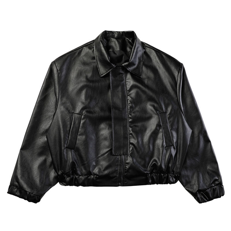 Men's Fashion Chic PU Leather Jacket 2021 New Loose Lapel Zipper Long Sleeve Black Oversize Short Coat Autumn Winter Chic
Men's Fashion Chic PU Leather Jacket 2021 New Loose Lapel Zipper Long Sleeve Black Oversize Short Coat Autumn Winter Chic