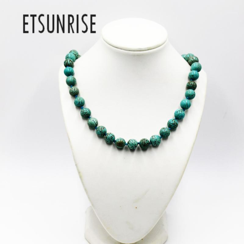 10mm Natural Turquoises Green Beads Fashion Jewelry Necklace With Decorative Pattern Chains
10mm Natural Turquoises Green Beads Fashion Jewelry Necklace With Decorative Pattern Chains
