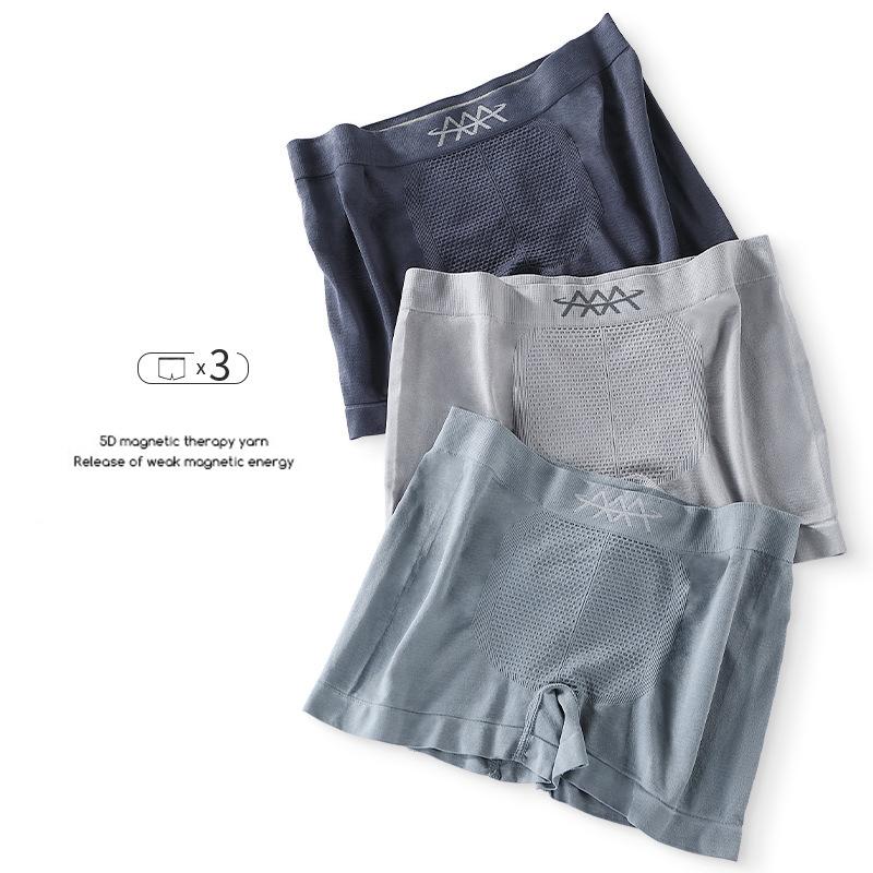 Underpants 3Pcs/Lot Men's Panties 5D Magic Magnetic Shorts Sexy Underwear Male Boxers Calzoncillos Hombre, Gray
Underpants 3Pcs/Lot Men's Panties 5D Magic Magnetic Shorts Sexy Underwear Male Boxers Calzoncillos Hombre, Gray