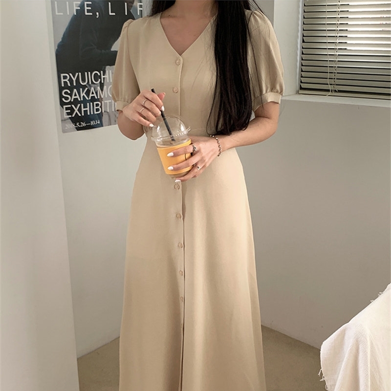 v neck Plus Size Summer Girls Boho Party Female Vintage Dress pink oversize Short Sleeve Women Dresses long Robe Vestido 210417Z