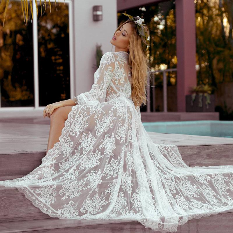Maternity Dresses Pregnancy Tulle Long Robe Loose Lace Dress Solid White Black Maxi For Po Shoot V-Neck Baby Showers
Maternity Dresses Pregnancy Tulle Long Robe Loose Lace Dress Solid White Black Maxi For Po Shoot V-Neck Baby Showers