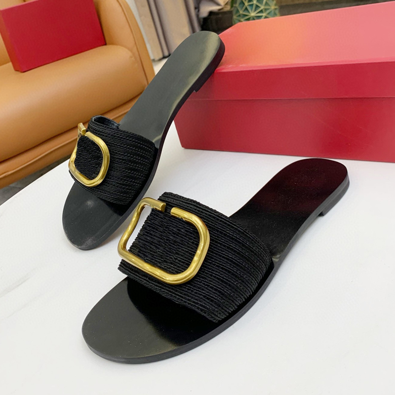 Woman slippers top quality ladies sandals summer fashion Metal buckle genuine leather slip flat luxury casual women's jelly letters beach shoes 35-42 with red box, White leather
Woman slippers top quality ladies sandals summer fashion Metal buckle genuine leather slip flat luxury casual women's jelly letters beach shoes 35-42 with red box, White leather