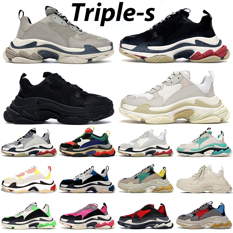 Triple S Paris 17FW Men's Women's Casual Shoes Platform Sneakers Fashion Luxurys Designers Black White Pink Grey Red Vintage Old Dad Flats Trainers Sport, A4 36-45
Triple S Paris 17FW Men's Women's Casual Shoes Platform Sneakers Fashion Luxurys Designers Black White Pink Grey Red Vintage Old Dad Flats Trainers Sport, A4 36-45