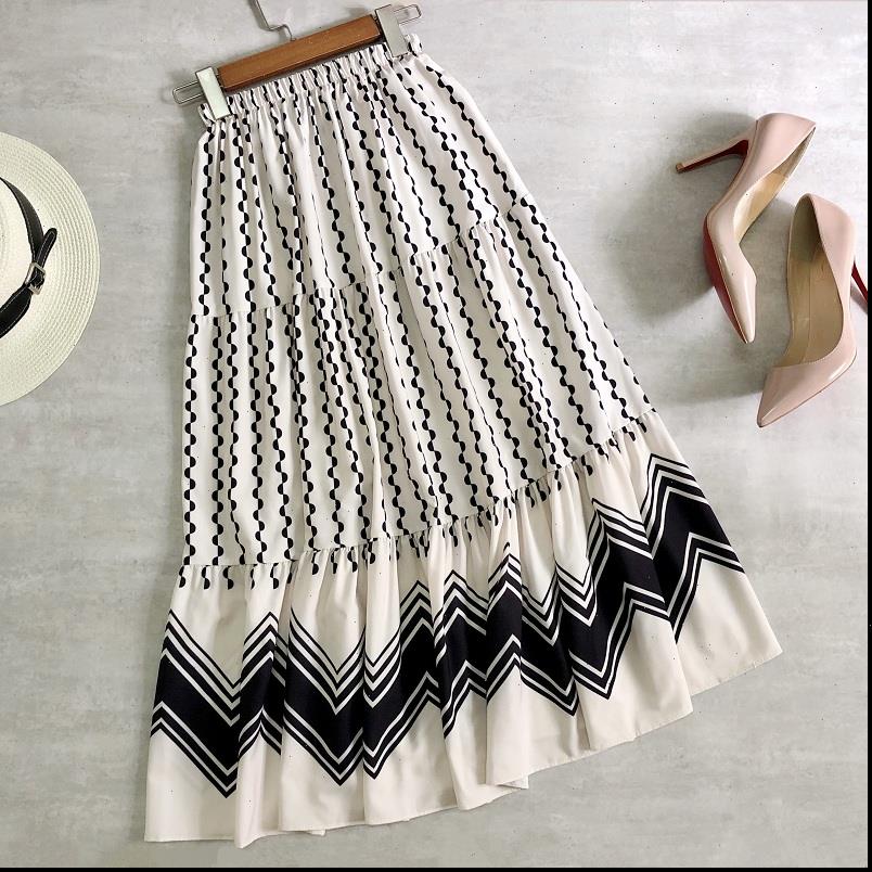 Spring Summer Midi Polka Dots Womens Skirt Patchwork Cake High Waist Elegant A line Long Bohemian Style, Black
Spring Summer Midi Polka Dots Womens Skirt Patchwork Cake High Waist Elegant A line Long Bohemian Style, Black