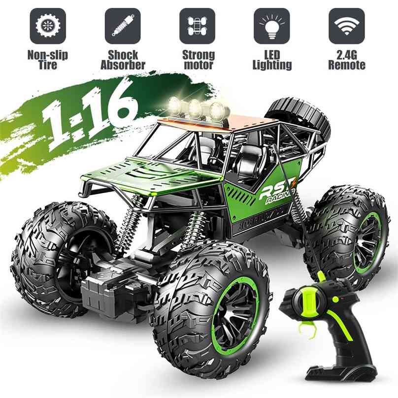 1:16 led Remote control car Updated 2.4G Radio Control Toys cars Trucks Off-Road boys for Children kid
1:16 led Remote control car Updated 2.4G Radio Control Toys cars Trucks Off-Road boys for Children kid