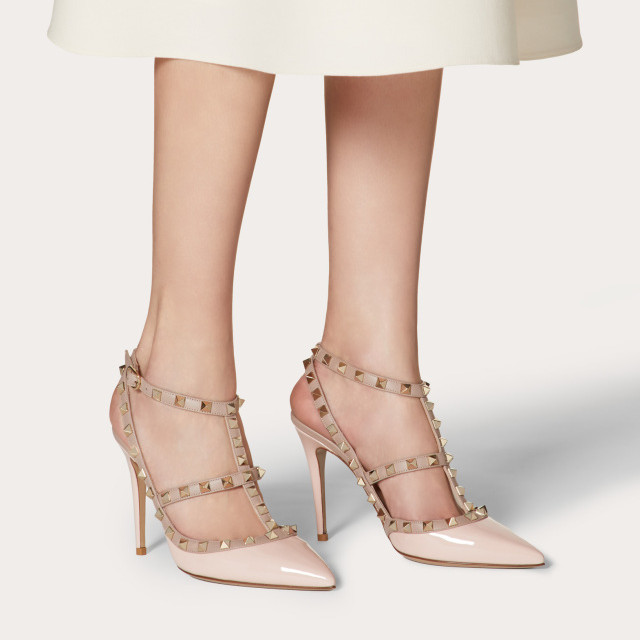 Designer rivets dress shoes party sexy pointed toe Hihg heels Rock stud Buckle Strap Slingbacks Women pumps, Picture 6
Designer rivets dress shoes party sexy pointed toe Hihg heels Rock stud Buckle Strap Slingbacks Women pumps, Picture 6