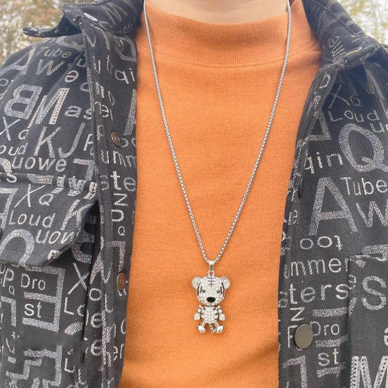 Chains Cute Elegant Temperament Crystal Pendant For Men Year Gift Korean Tiger Necklace Neck Jewelry Woman Clavicle Choker
Chains Cute Elegant Temperament Crystal Pendant For Men Year Gift Korean Tiger Necklace Neck Jewelry Woman Clavicle Choker