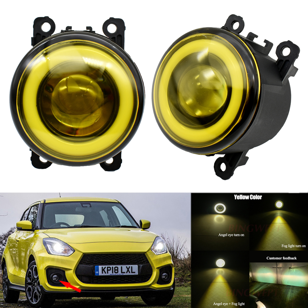 2PCS Car LED Angel Eye Daytime Running Lights for Suzuki Swift Sport 2007-2015 2016 2017 2018 2019 2020 Fog Lights H11 12V
2PCS Car LED Angel Eye Daytime Running Lights for Suzuki Swift Sport 2007-2015 2016 2017 2018 2019 2020 Fog Lights H11 12V