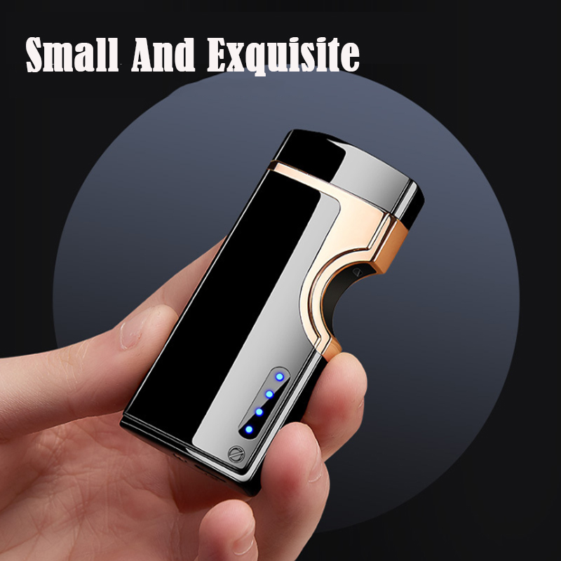 Meta Windproof Pasma Eectric ighter Fameess USB Charging Rechargeabe Turbo ighters Gadgets For Men Smoking Accessories
Meta Windproof Pasma Eectric ighter Fameess USB Charging Rechargeabe Turbo ighters Gadgets For Men Smoking Accessories