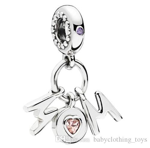 High Quality Authentic S925 Sterling Silver Perfect Mom Dangle CZ Charm Pendant Fit For Pandora Bracelet DIY Bead Charms, Black
High Quality Authentic S925 Sterling Silver Perfect Mom Dangle CZ Charm Pendant Fit For Pandora Bracelet DIY Bead Charms, Black