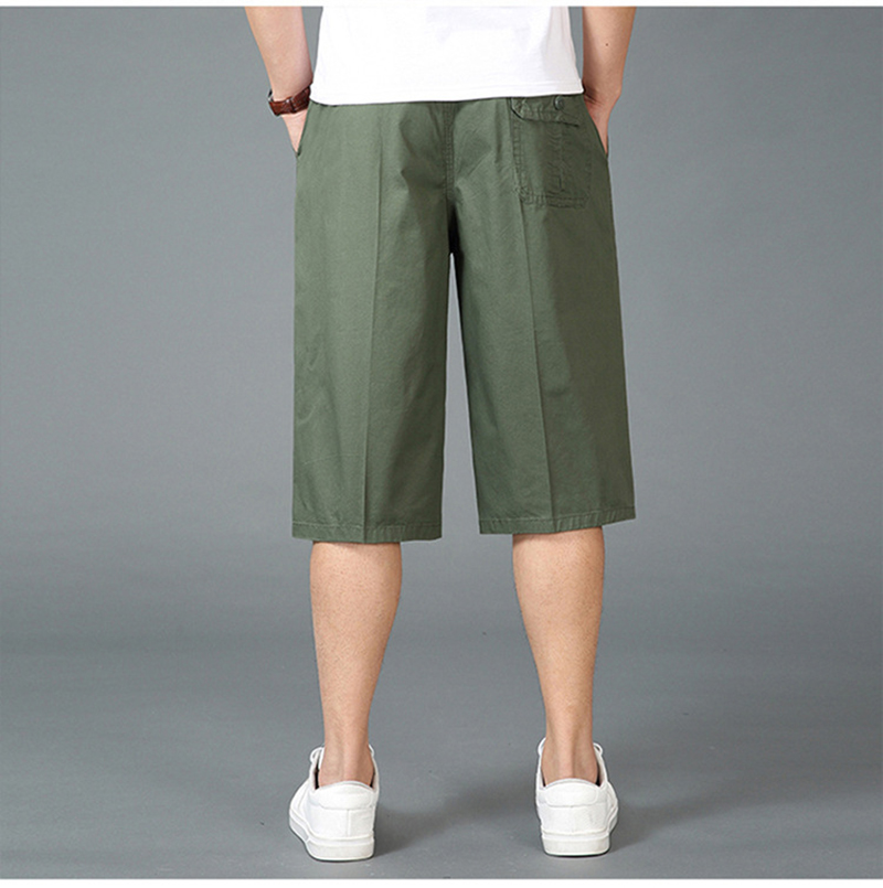 Casual Business Style Sweat Shorts Summer Men Casual Shorts Oversize Mens Cargo Solid Straight Short Pants Men Sweatpants Cotton