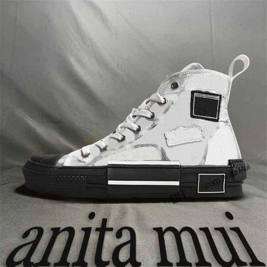 Top Quality B23 19ss B24 luxurys designers casual shoes High Low Sneakers Mens Womens Obliques Printing Technical Leather Classic Sport 22, Black
Top Quality B23 19ss B24 luxurys designers casual shoes High Low Sneakers Mens Womens Obliques Printing Technical Leather Classic Sport 22, Black