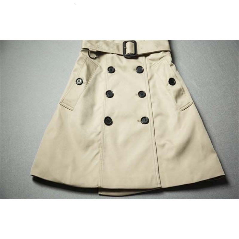 Women' Trench Coats Fashion- CLASSIC WOMEN FASHION ENGLAND MIDDLE LONG TRENCH COAT/BRITISH DESIGNER DOUBLE BREASTED SLIM BELTED F, Khaki
Women' Trench Coats Fashion- CLASSIC WOMEN FASHION ENGLAND MIDDLE LONG TRENCH COAT/BRITISH DESIGNER DOUBLE BREASTED SLIM BELTED F, Khaki