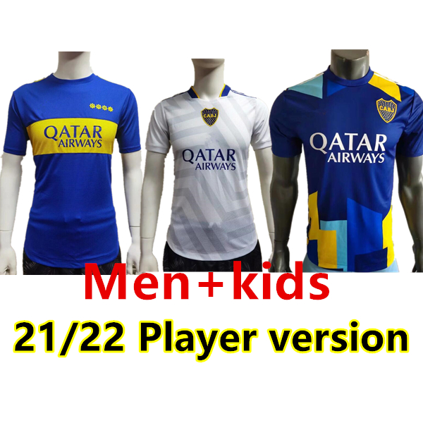 21 22 Boca Juniors soccer jerseys Player version Cristian Pavon TEVEZ CARLITOS MARADONA football jersey DE ROSSI Almendra SALVIO ABILA unifo, Black;yellow
21 22 Boca Juniors soccer jerseys Player version Cristian Pavon TEVEZ CARLITOS MARADONA football jersey DE ROSSI Almendra SALVIO ABILA unifo, Black;yellow