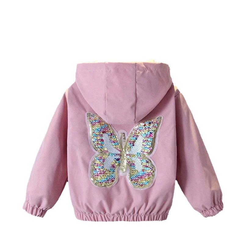 Jackets Cute Butterfly Girls Long Sleeve Kids Coats Fashion Spring Autumn Children Outwear 2021 Toddler Teen Casual Clothing, Blue;gray
Jackets Cute Butterfly Girls Long Sleeve Kids Coats Fashion Spring Autumn Children Outwear 2021 Toddler Teen Casual Clothing, Blue;gray