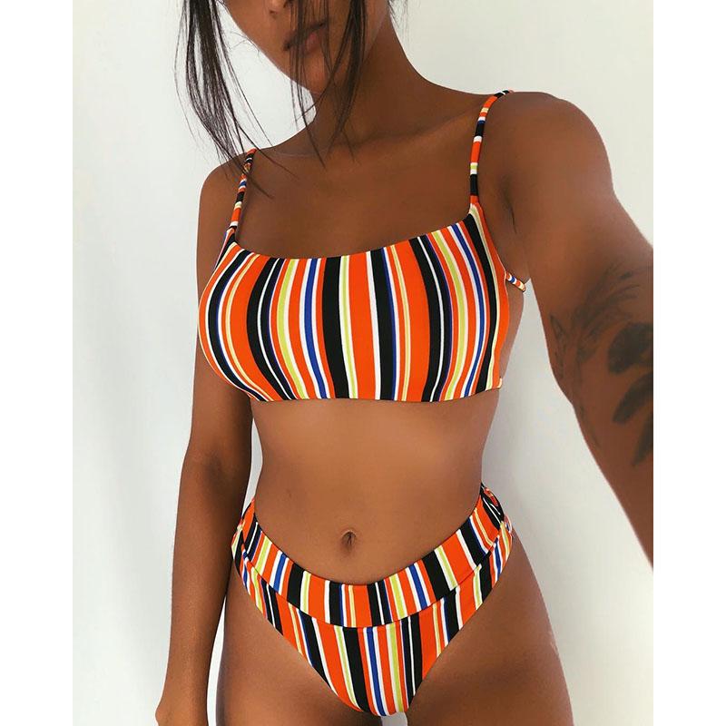 Women' Swimwear High Waist Bikini 2021 Plus Size Women Bathing Suit Sexy Bandeau Set Push Up Swimsuit Maillot De Bain Femme, Beige
Women' Swimwear High Waist Bikini 2021 Plus Size Women Bathing Suit Sexy Bandeau Set Push Up Swimsuit Maillot De Bain Femme, Beige