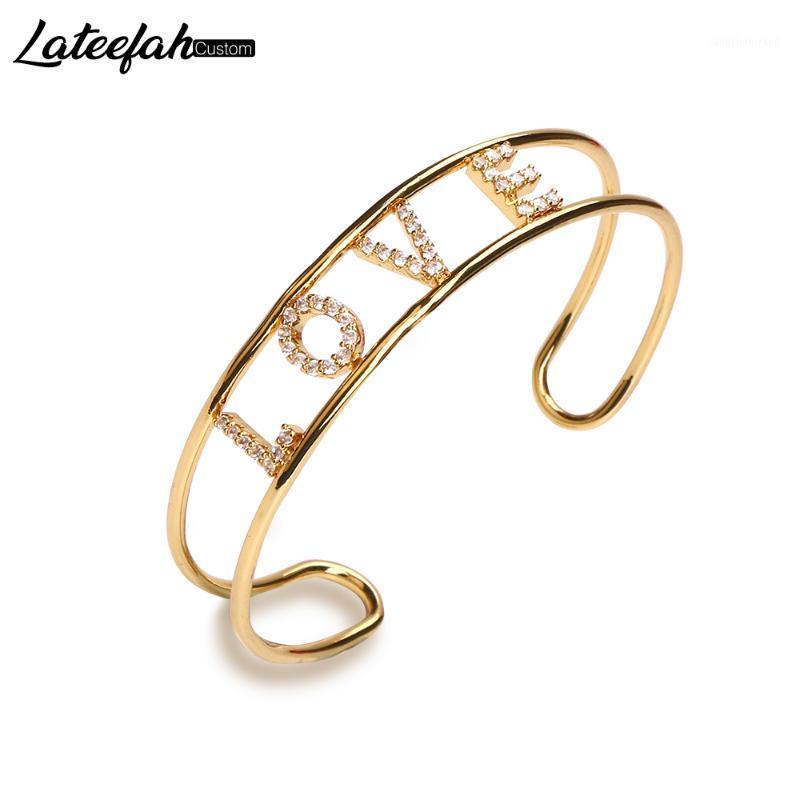 Lateefah Custom Name Women's Bracelet Personality Charm Cute Letters For Woman Fashion Jewelry Gifts The Year Bangle
Lateefah Custom Name Women's Bracelet Personality Charm Cute Letters For Woman Fashion Jewelry Gifts The Year Bangle