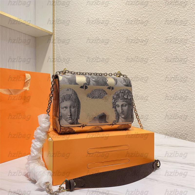 Twist MM designer bags golden metallic leather ancient statues gold-color chain shoulder strap twist-lock flamboyant Purses Designers Bags M59137, 01
Twist MM designer bags golden metallic leather ancient statues gold-color chain shoulder strap twist-lock flamboyant Purses Designers Bags M59137, 01