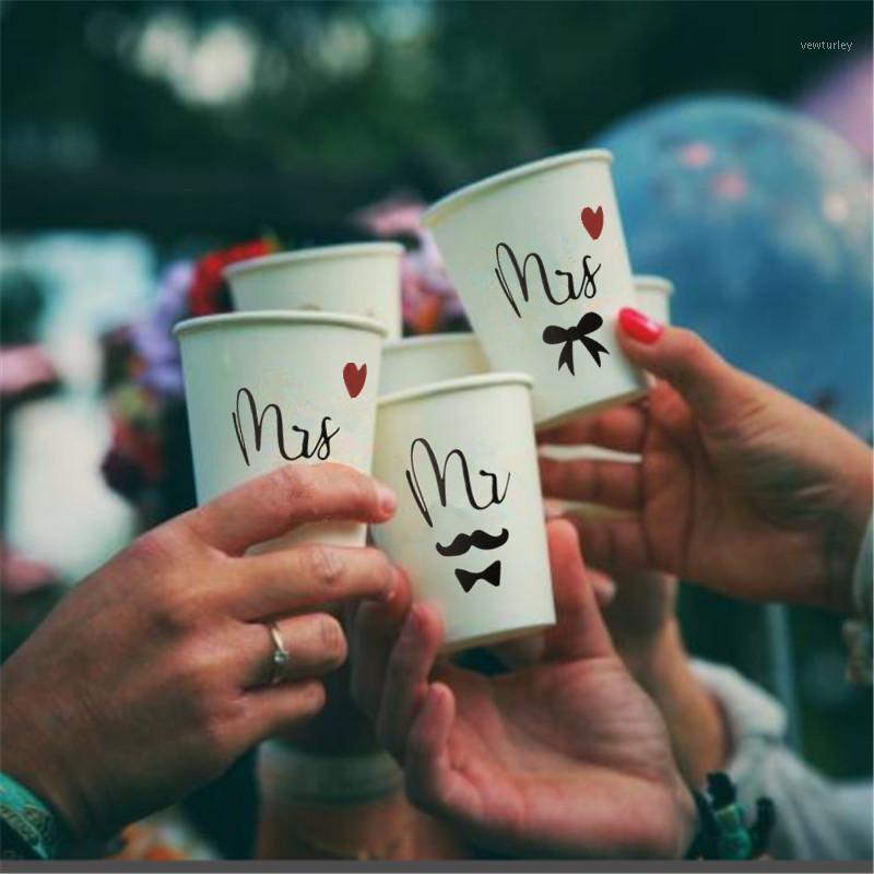 Party Decoration 2021 10pcs Mr&Mrs Paper Cup For Wedding Bridal Shower Tableware Marriage Supplies Cups DIY
Party Decoration 2021 10pcs Mr&Mrs Paper Cup For Wedding Bridal Shower Tableware Marriage Supplies Cups DIY