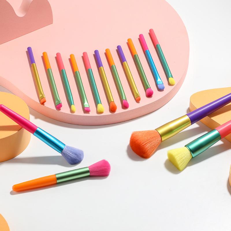 Makeup Brushes Docolor 15pcs Professional Powder Foundation Eyeshadow Make Up Brush Set Synthetic Hair Colourful
Makeup Brushes Docolor 15pcs Professional Powder Foundation Eyeshadow Make Up Brush Set Synthetic Hair Colourful