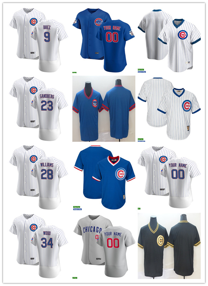 Men Women Youth Chicago Cubs 28 Mitch Williams 34 Kerry Wood 9 Javier Baez 23 Ryne Sandberg custom Baseball Jersey Blank blue white gray, Blue;black
Men Women Youth Chicago Cubs 28 Mitch Williams 34 Kerry Wood 9 Javier Baez 23 Ryne Sandberg custom Baseball Jersey Blank blue white gray, Blue;black