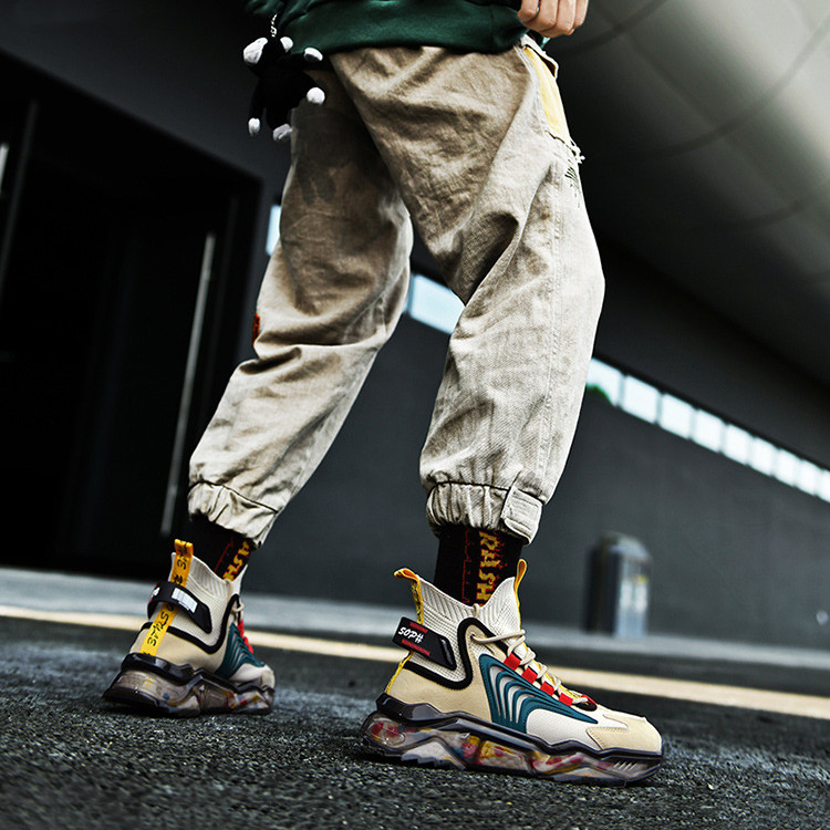 2021 high Socks Running Shoes multi yellow Large size breathable surface casual shoe Korean version men's fashion popcorn soft soles sports travel men sneaker 39-46
2021 high Socks Running Shoes multi yellow Large size breathable surface casual shoe Korean version men's fashion popcorn soft soles sports travel men sneaker 39-46