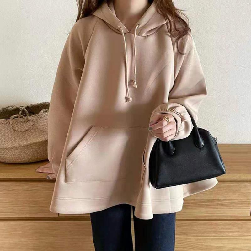Women's Hoodies & Sweatshirts Korea Autumn And Winter Clothing 2021 Solid Color Loose Casual Plus Size Hooded Sweatershirt Oversized Chic Ho, Black
Women's Hoodies & Sweatshirts Korea Autumn And Winter Clothing 2021 Solid Color Loose Casual Plus Size Hooded Sweatershirt Oversized Chic Ho, Black