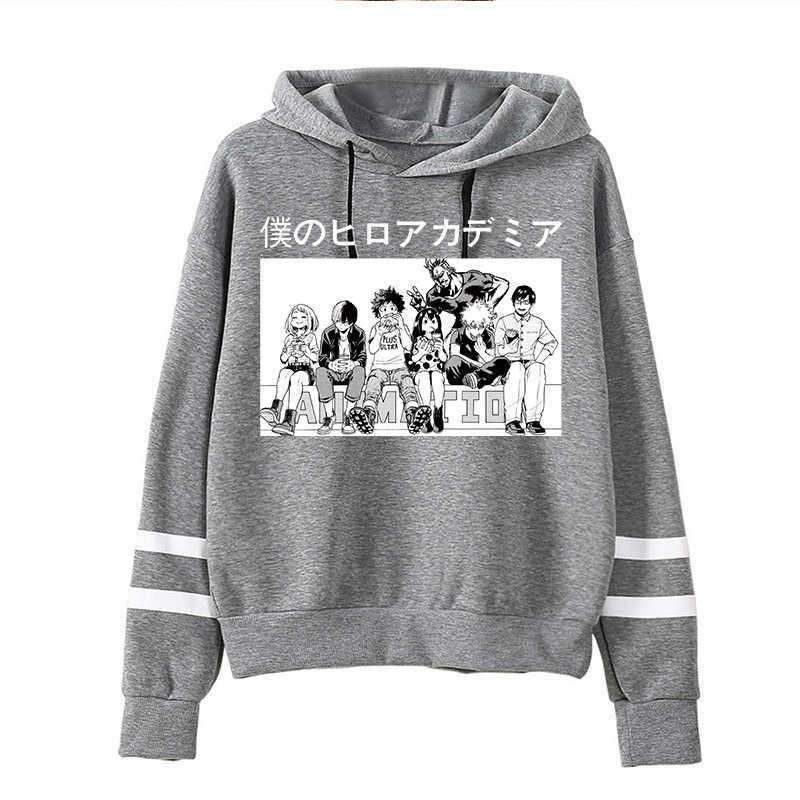 Dropship New My Hero Academia Cosplay Todoroki Shoto Pullover Sweatshirts Boku No Hero Academia Izuku Midoriya Fleece Hoodies S0819