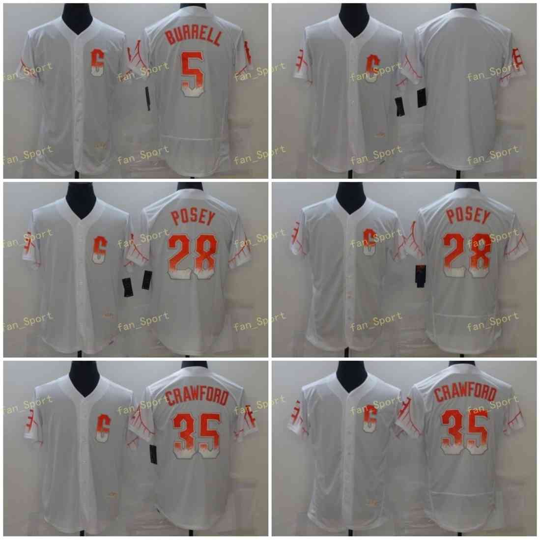 2021 City Connect Mens 28 Posey Baseball Jerseys 35 Crawford 5 Pat Burrell Blank Stitched Flexbase Cool Base Team White, Men
2021 City Connect Mens 28 Posey Baseball Jerseys 35 Crawford 5 Pat Burrell Blank Stitched Flexbase Cool Base Team White, Men