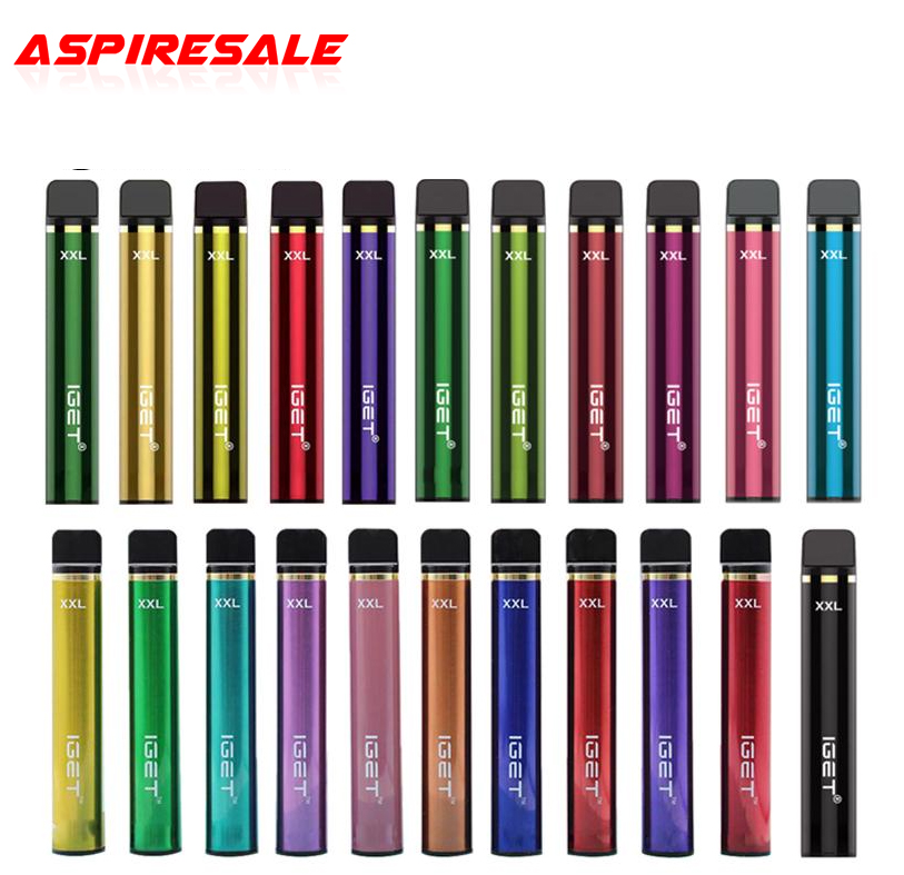 Iget XXL Disposable Pod Starter Kits 1800 Puffs Cartridges 950mAh 7ml Stick Pen Vs BANG SHION King Plus Max 25 Flavors 100% Authentic
Iget XXL Disposable Pod Starter Kits 1800 Puffs Cartridges 950mAh 7ml Stick Pen Vs BANG SHION King Plus Max 25 Flavors 100% Authentic