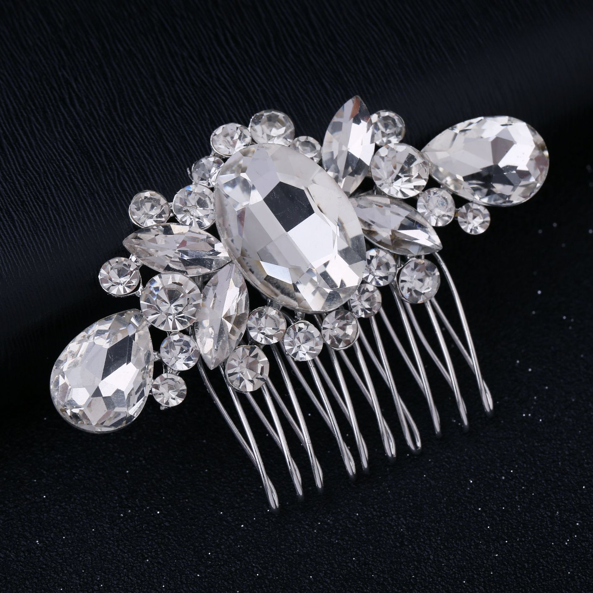 Headpieces Bridal Wedding Tiaras Stunning Fine Comb Bridal Jewelry Accessories Crystal Pearl Hair Brush utterfly hairpin for bride