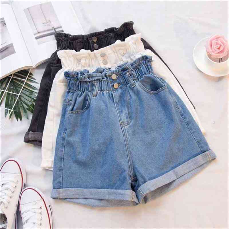 plus size 5xl summer women short high waist denim casual loose ladies fashion roll up hem elastic pocket blue white, White;black
plus size 5xl summer women short high waist denim casual loose ladies fashion roll up hem elastic pocket blue white, White;black