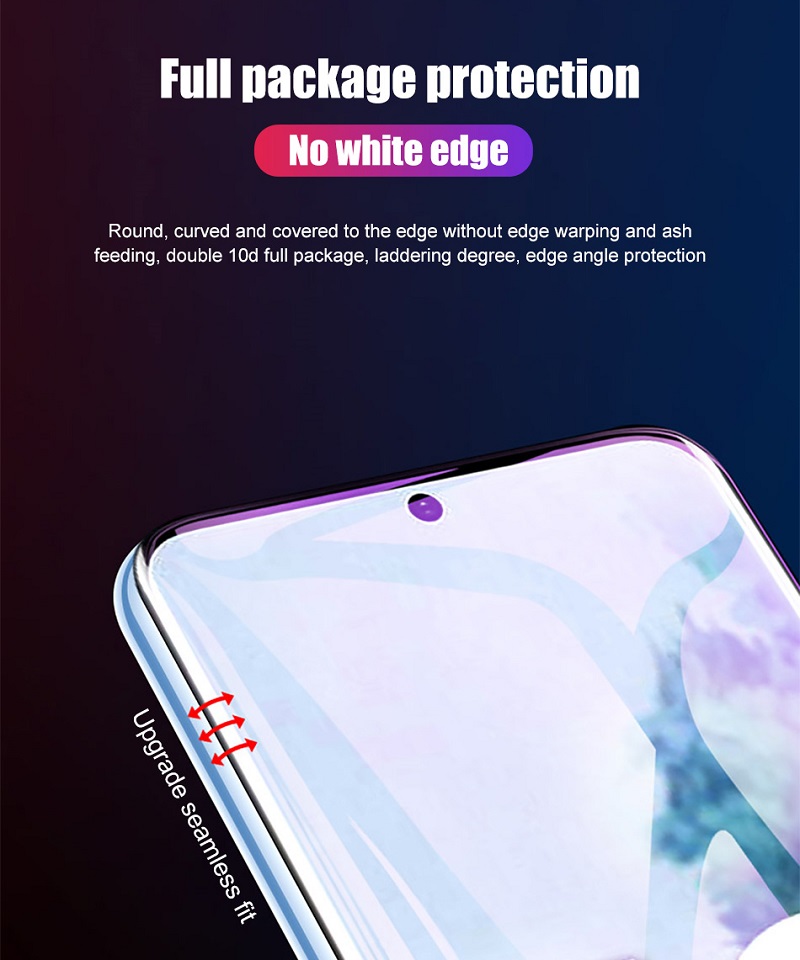 Hydrogel Soft Film Full Coverage Curved 3D Cover Screen Protector For Samsung S8 S9 Plus S10 S20 FE S21 S22 S23 Ultra Note 8 9 10 20 A14 A24 A34 A54 A