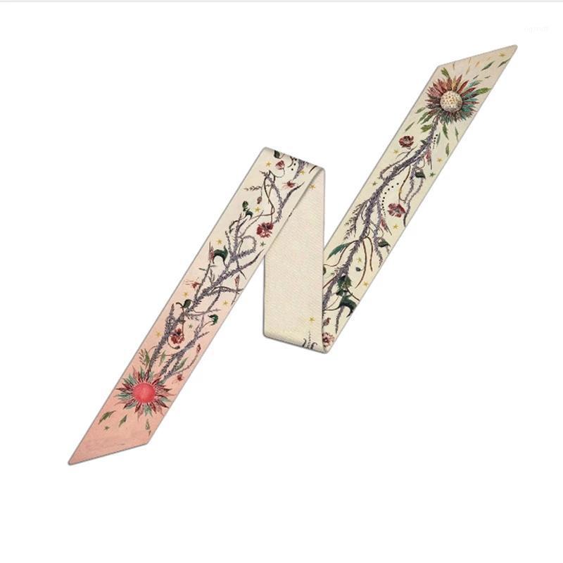 Scarves CHAXIAOA 2021 Pink Brand Skinny Scarf Women Bag Design Silk For Ladies Foulard Wrist Towel Neckerchief, Blue;gray
Scarves CHAXIAOA 2021 Pink Brand Skinny Scarf Women Bag Design Silk For Ladies Foulard Wrist Towel Neckerchief, Blue;gray