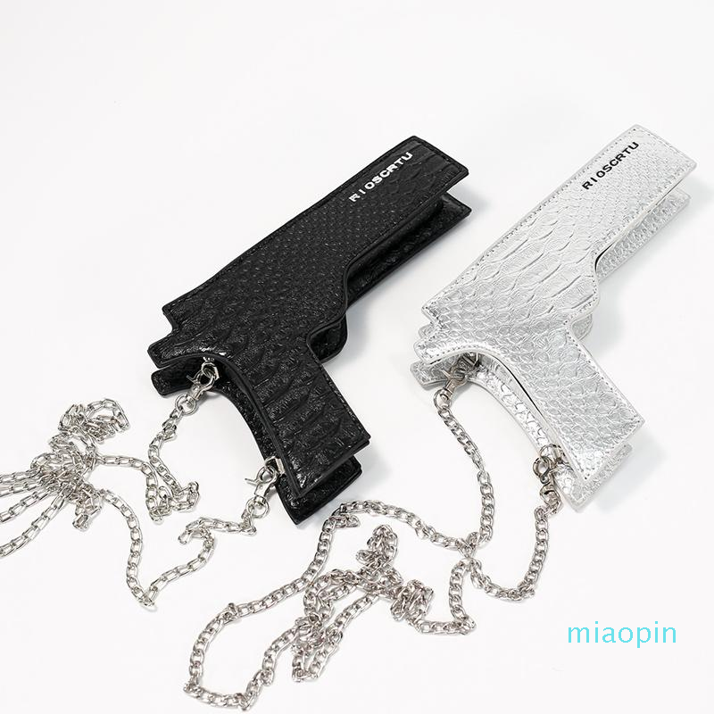Evening Bags 2021 Fashion Chain Shoulder Funny Gun Shape Package Pu Leathercrossbody Bag Ladies Small Purses Clutch For Women
Evening Bags 2021 Fashion Chain Shoulder Funny Gun Shape Package Pu Leathercrossbody Bag Ladies Small Purses Clutch For Women