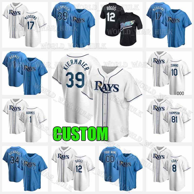 Rays Jersey 39 Kevin Kiermaier Tampa Bay Wade Boggs Ryan Thompson Custom Mike Zunino Tyler Glasnow Baseball Jerseys Willy Adames, Custom 2021 new cool base(guangmang)
Rays Jersey 39 Kevin Kiermaier Tampa Bay Wade Boggs Ryan Thompson Custom Mike Zunino Tyler Glasnow Baseball Jerseys Willy Adames, Custom 2021 new cool base(guangmang)